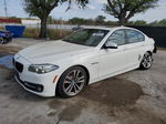 2016 Bmw 528 I White vin: WBA5A5C54GG355257