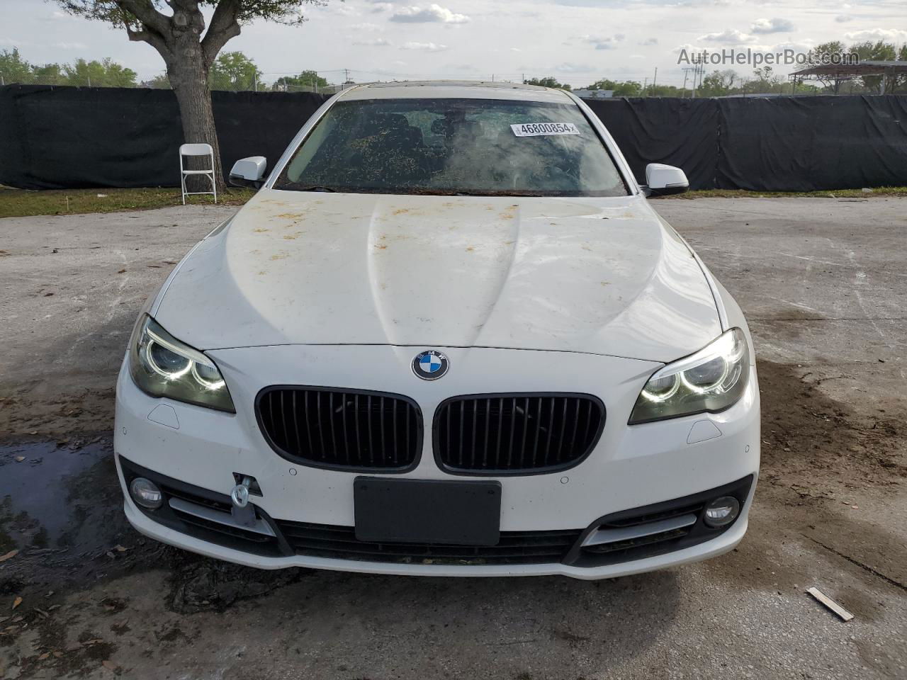 2016 Bmw 528 I Белый vin: WBA5A5C54GG355257