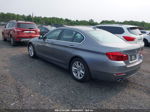 2014 Bmw 5 Series 528i Silver vin: WBA5A5C55ED509733