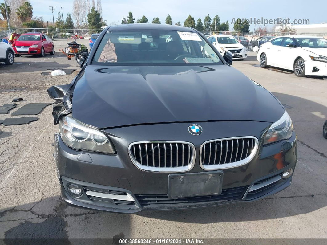 2016 Bmw 528i   Серый vin: WBA5A5C55GG351377