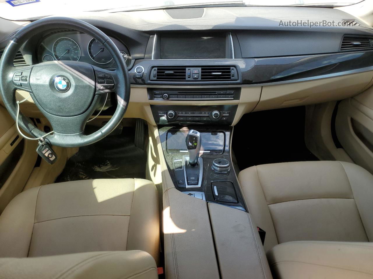 2014 Bmw 528 I Синий vin: WBA5A5C56ED504850