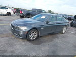 2016 Bmw 528i Gray vin: WBA5A5C56GD526771