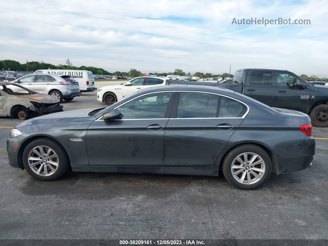 2016 Bmw 528i Gray vin: WBA5A5C56GD526771