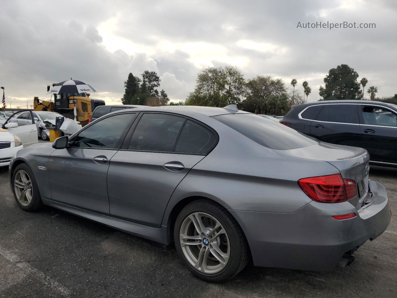 2016 Bmw 528 I Gray vin: WBA5A5C56GD527905