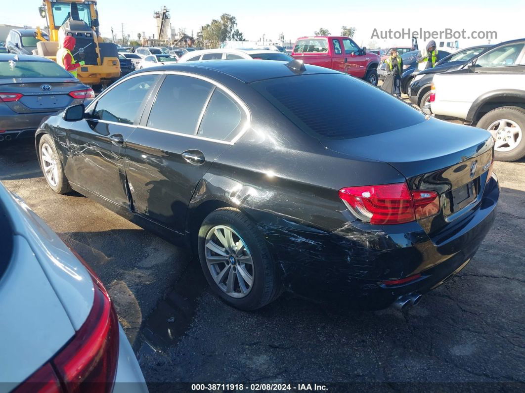 2016 Bmw 528i   Black vin: WBA5A5C56GG351520