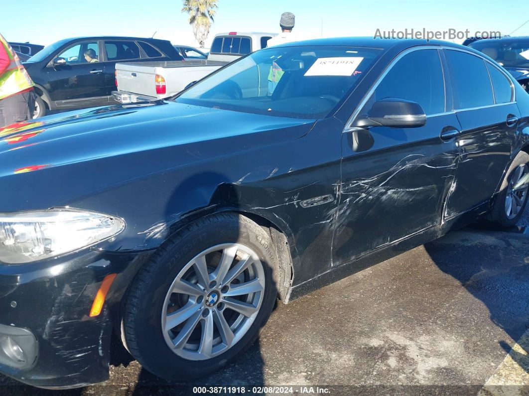 2016 Bmw 528i   Black vin: WBA5A5C56GG351520