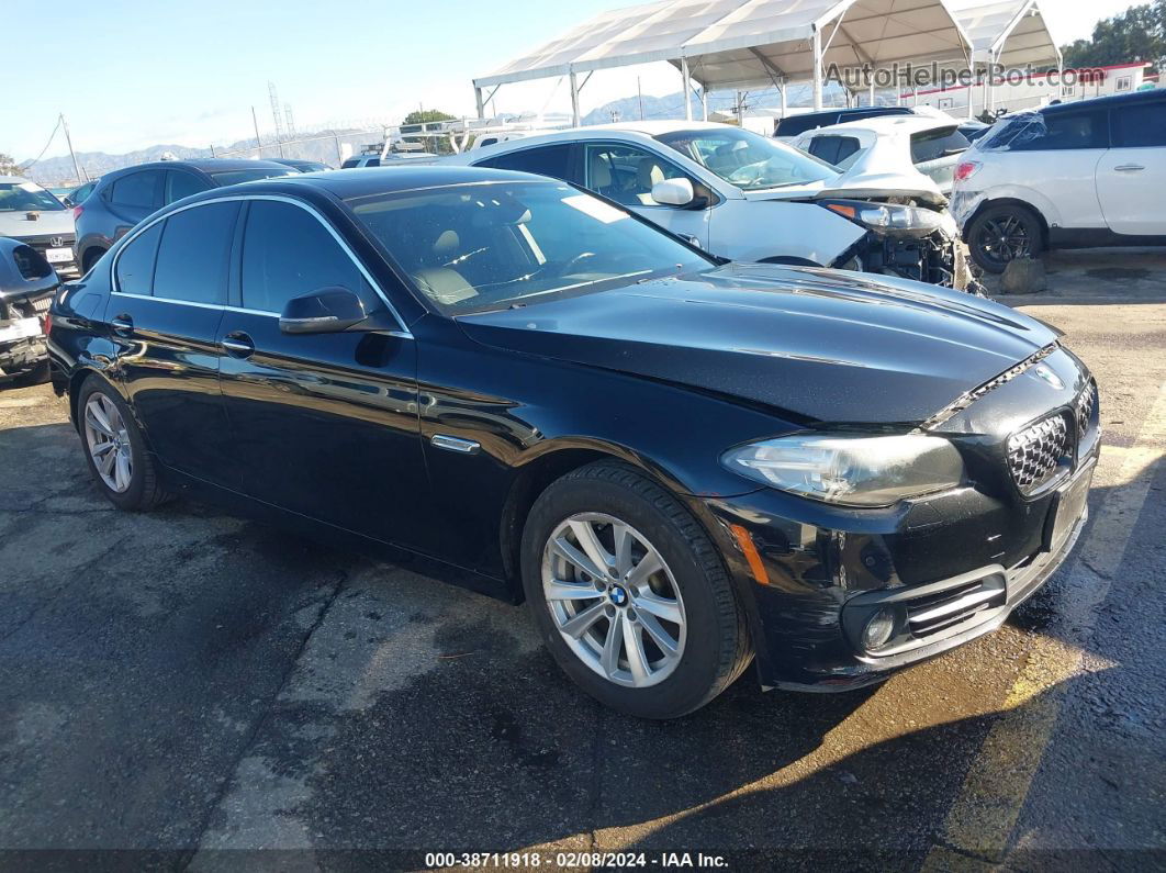 2016 Bmw 528i   Black vin: WBA5A5C56GG351520