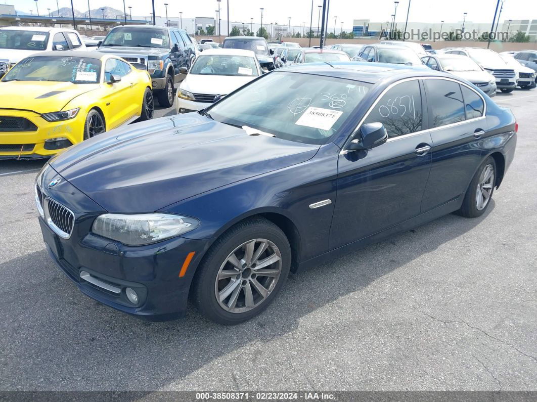 2016 Bmw 528i   Blue vin: WBA5A5C56GG353221