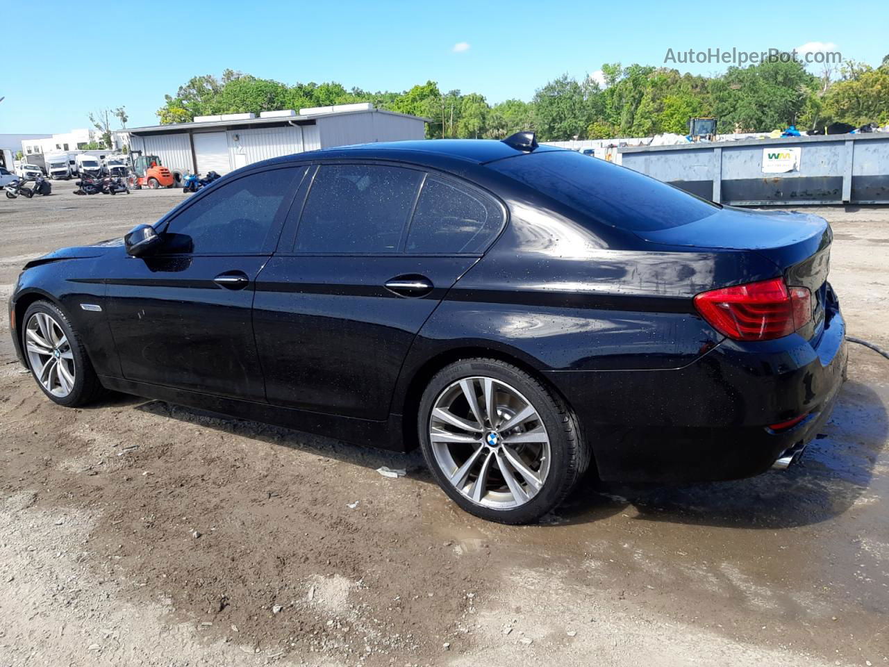 2016 Bmw 528 I Black vin: WBA5A5C56GG354742