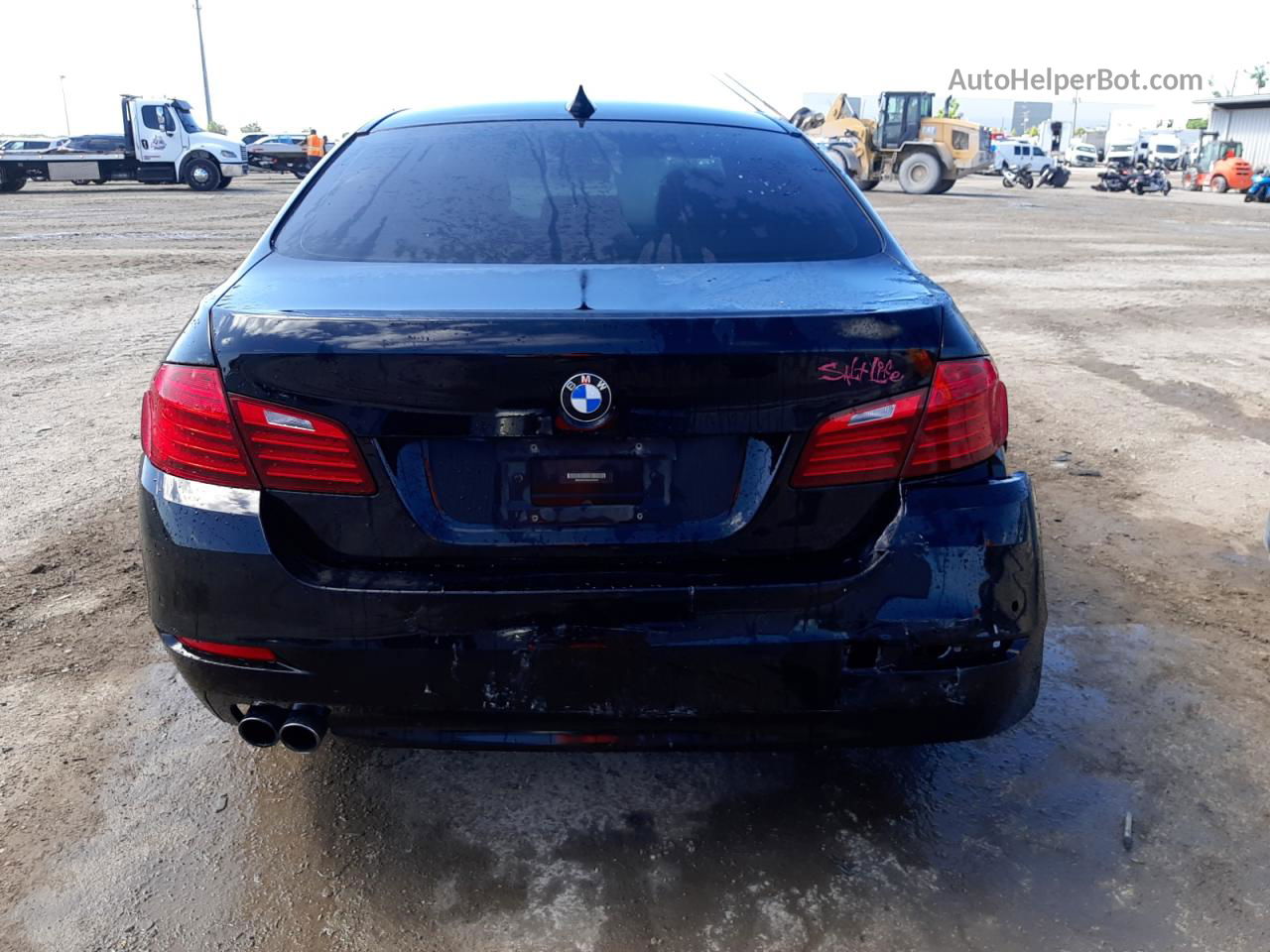 2016 Bmw 528 I Black vin: WBA5A5C56GG354742