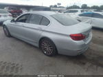 2014 Bmw 5 Series 528i Silver vin: WBA5A5C57ED502895