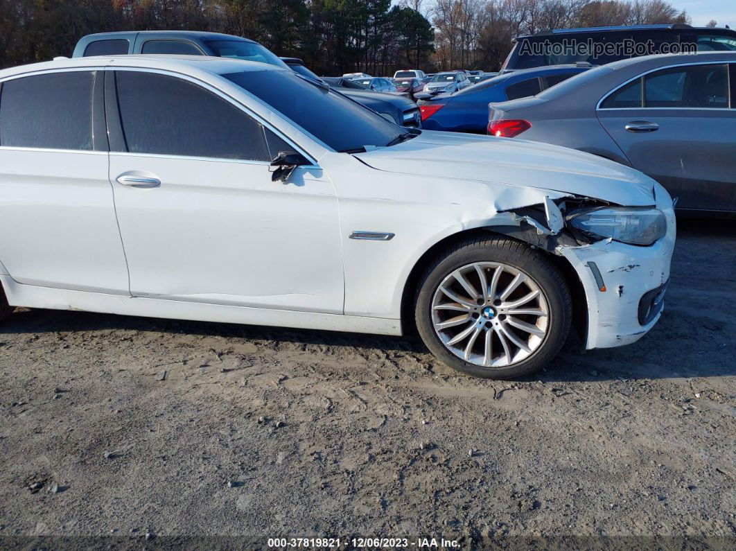 2014 Bmw 5 Series 528i Белый vin: WBA5A5C57ED509104