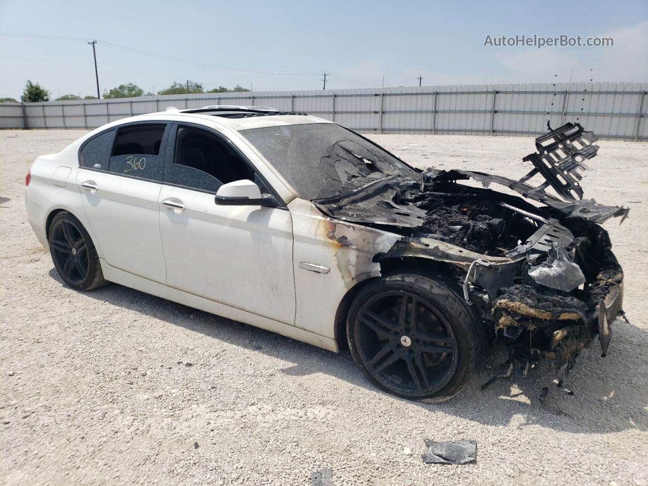 2016 Bmw 528 I Burn vin: WBA5A5C57GD528190