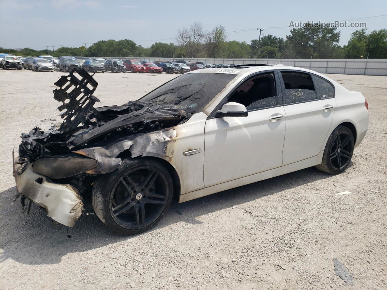 2016 Bmw 528 I Burn vin: WBA5A5C57GD528190