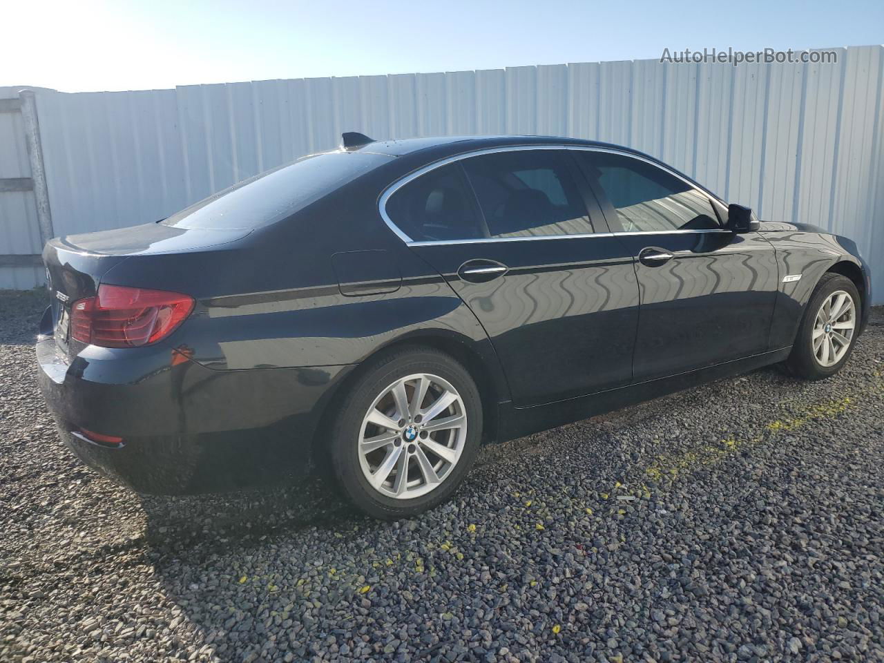 2016 Bmw 528 I Черный vin: WBA5A5C57GD529291