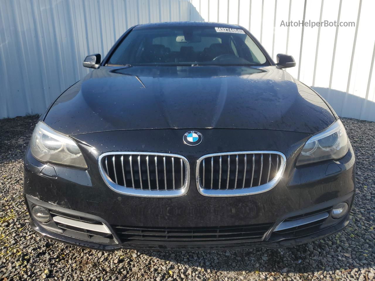 2016 Bmw 528 I Черный vin: WBA5A5C57GD529291