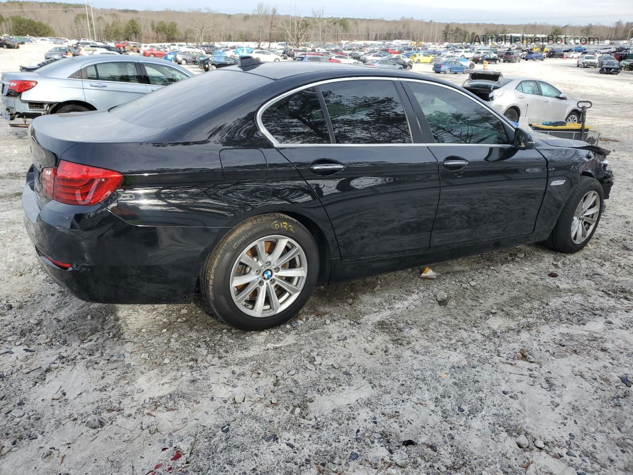 2016 Bmw 528 I Black vin: WBA5A5C57GG348416