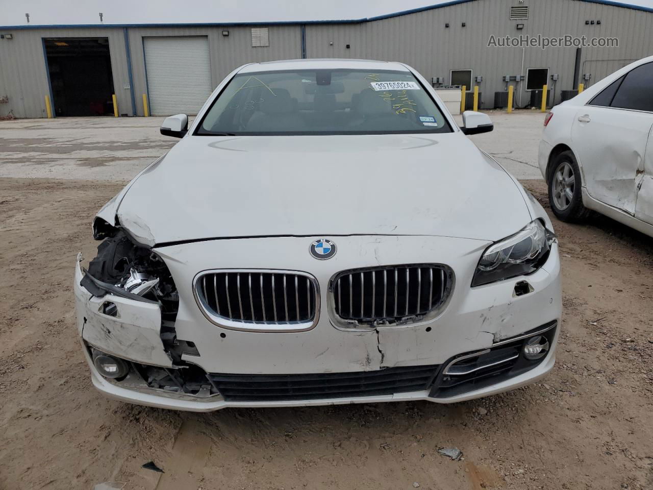 2014 Bmw 528 I White vin: WBA5A5C58ED505532