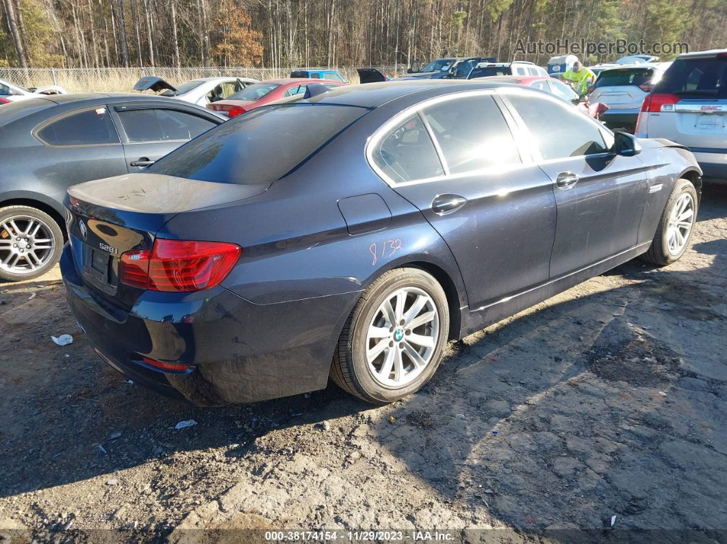 2014 Bmw 528i Blue vin: WBA5A5C58ED506583