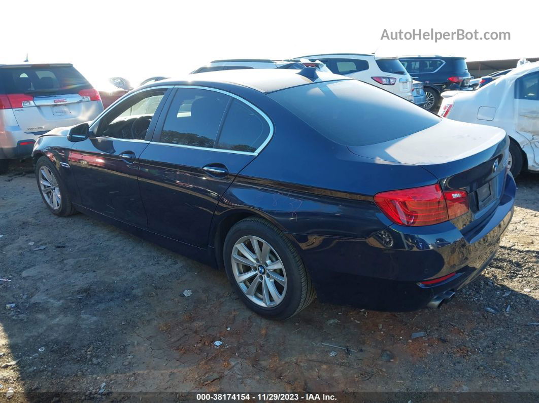 2014 Bmw 528i Blue vin: WBA5A5C58ED506583