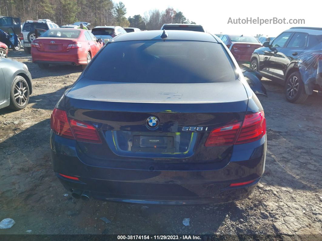 2014 Bmw 528i Blue vin: WBA5A5C58ED506583