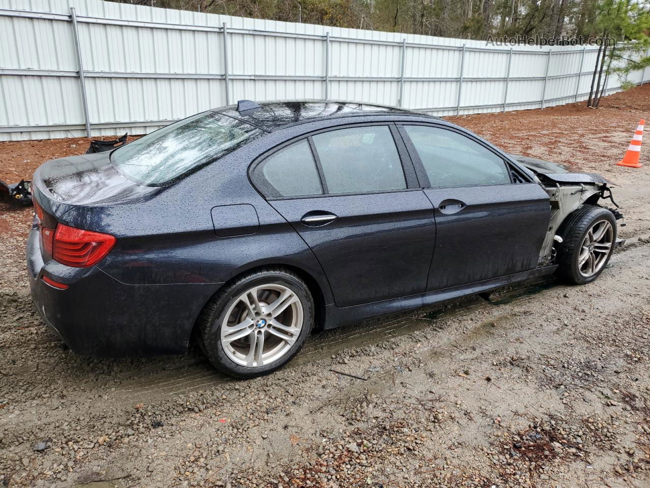 2014 Bmw 528 I Blue vin: WBA5A5C58ED509063