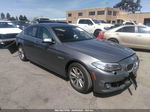 2016 Bmw 5 Series 528i Gray vin: WBA5A5C58GG350238