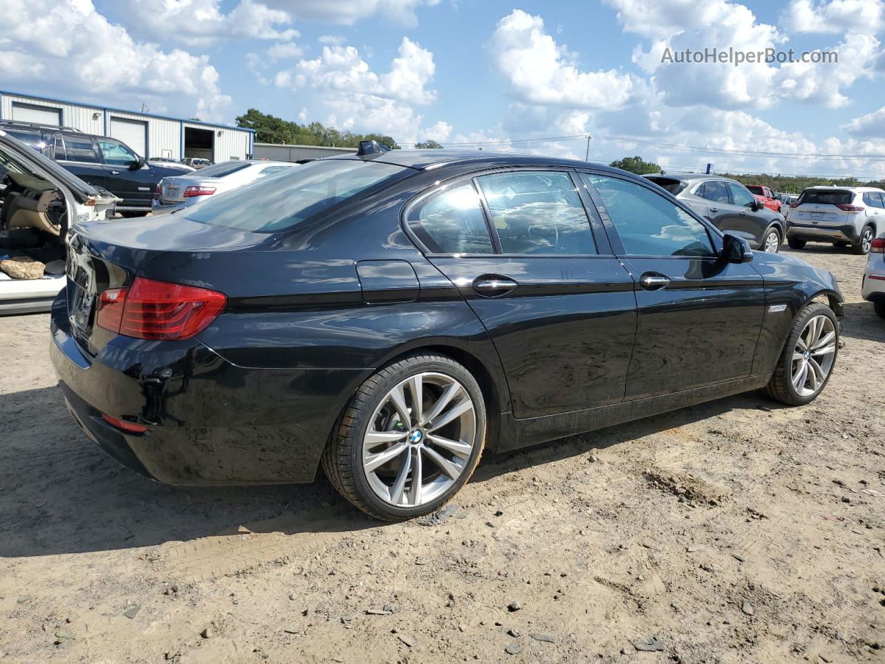 2016 Bmw 528 I Black vin: WBA5A5C58GG355102