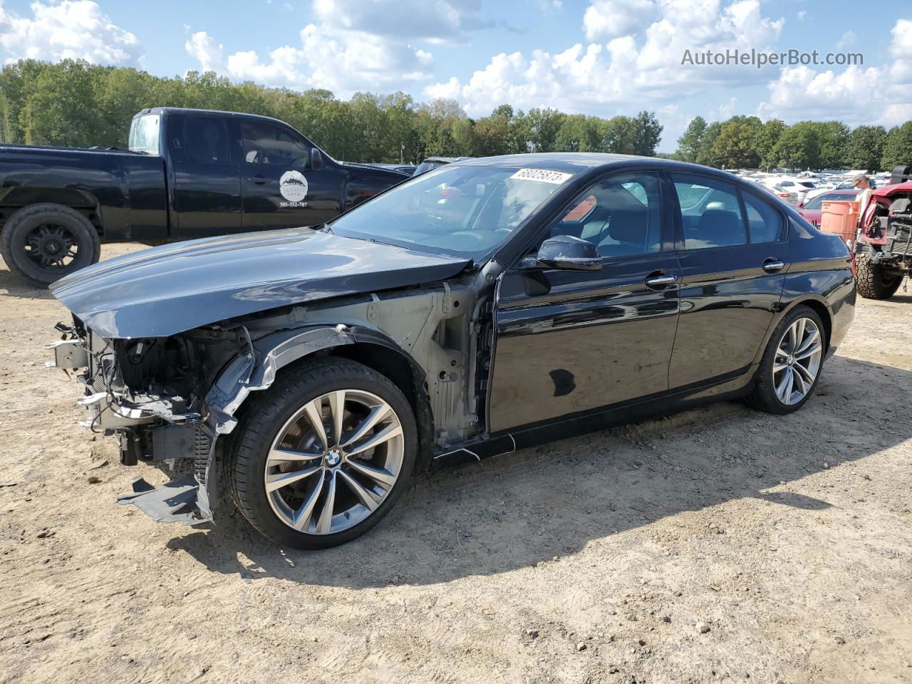 2016 Bmw 528 I Black vin: WBA5A5C58GG355102