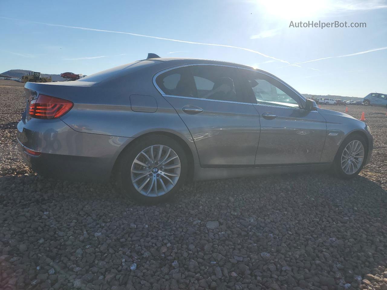 2014 Bmw 528 I Gray vin: WBA5A5C59ED508925