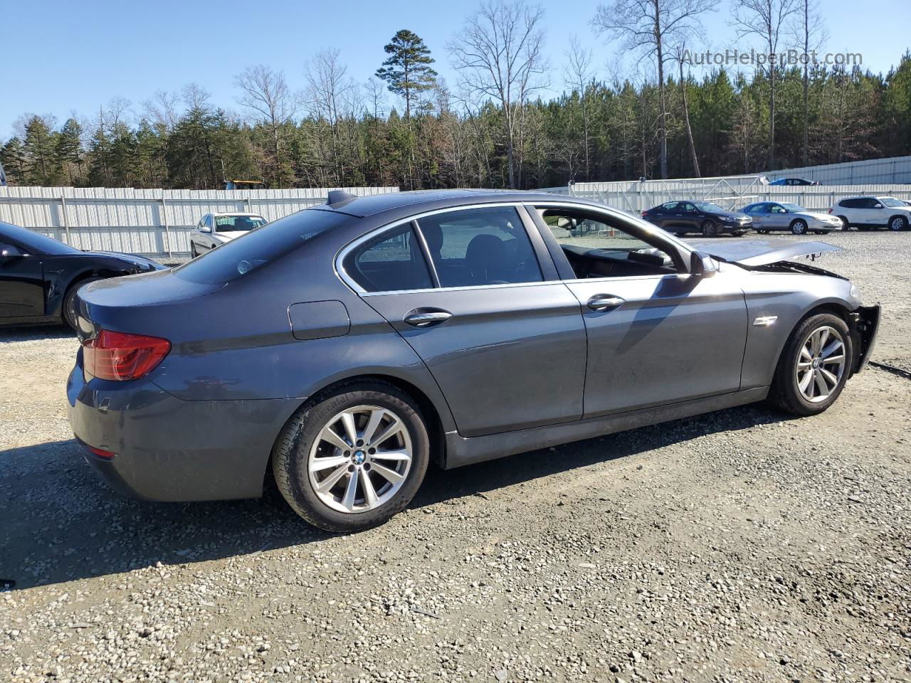 2016 Bmw 528 I Серый vin: WBA5A5C59GD526120