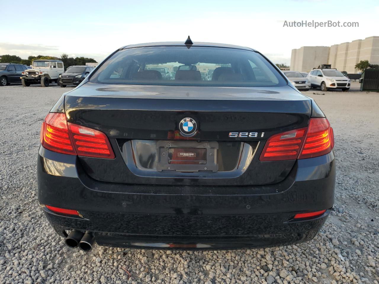 2016 Bmw 528 I Black vin: WBA5A5C59GD528398