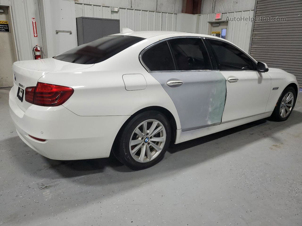 2016 Bmw 528 I White vin: WBA5A5C59GD528952