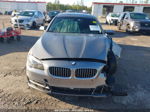 2014 Bmw 528i Gray vin: WBA5A5C5XED500736