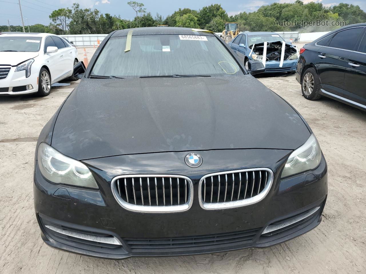 2014 Bmw 528 I Черный vin: WBA5A5C5XED508397