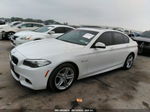 2016 Bmw 5 Series 528i White vin: WBA5A5C5XGD527437