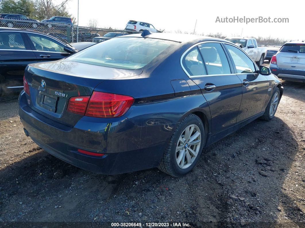 2014 Bmw 528i Xdrive Синий vin: WBA5A7C50ED612201