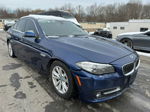 2016 Bmw 528 Xi Синий vin: WBA5A7C50GG152457