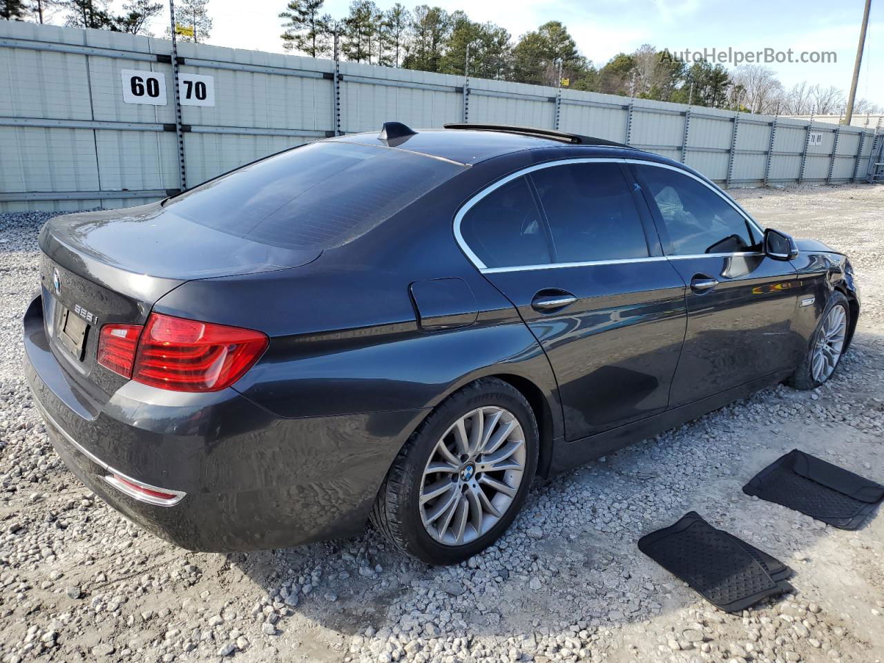 2014 Bmw 528 Xi Black vin: WBA5A7C51ED219453