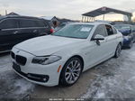 2016 Bmw 528i Xdrive White vin: WBA5A7C51GG147235