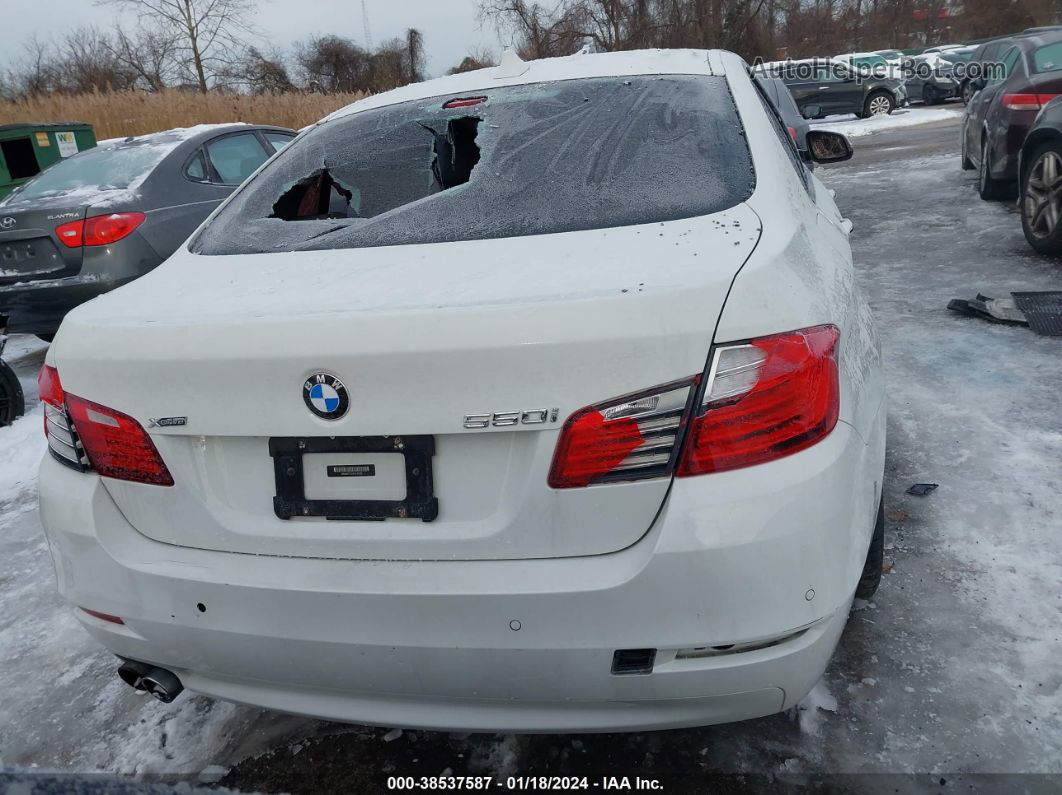 2016 Bmw 528i Xdrive White vin: WBA5A7C51GG147235