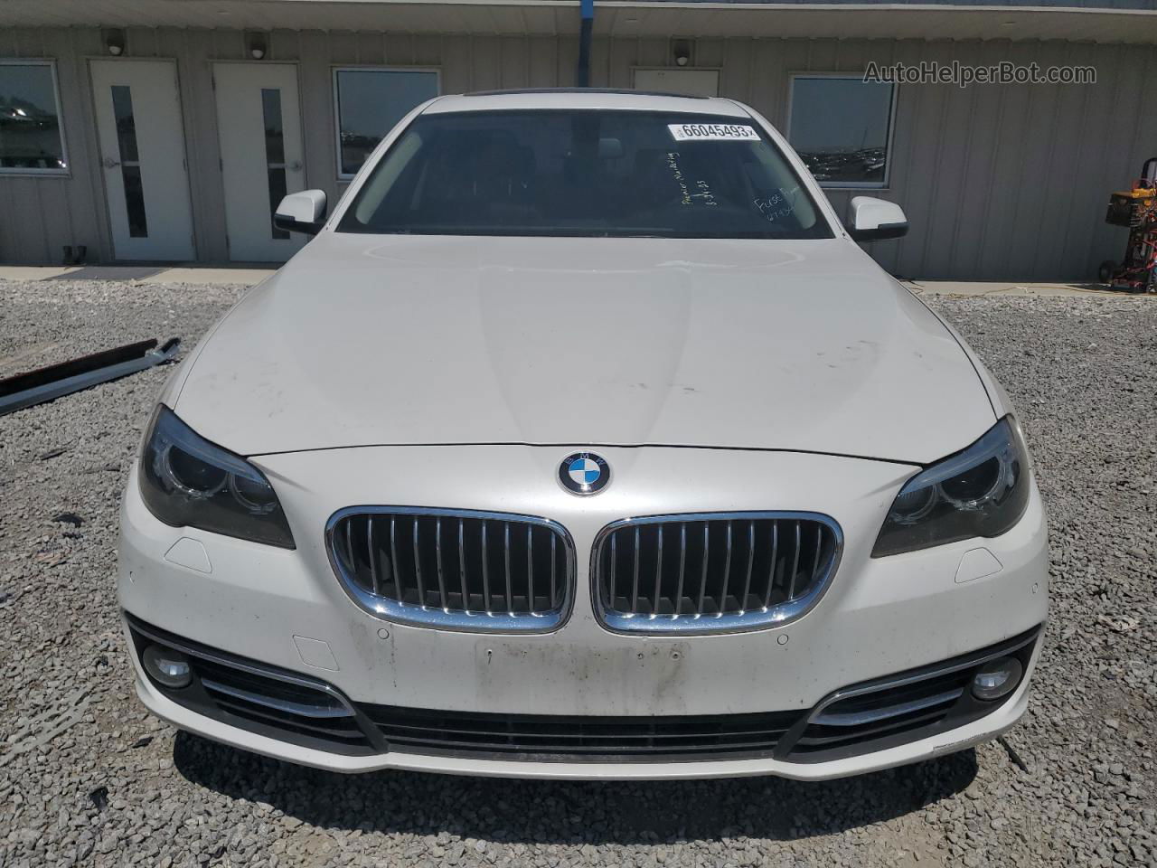 2014 Bmw 528 Xi White vin: WBA5A7C52ED617934