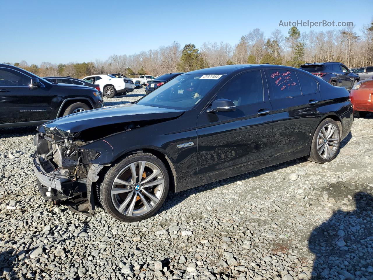 2016 Bmw 528 Xi Black vin: WBA5A7C52GG643905