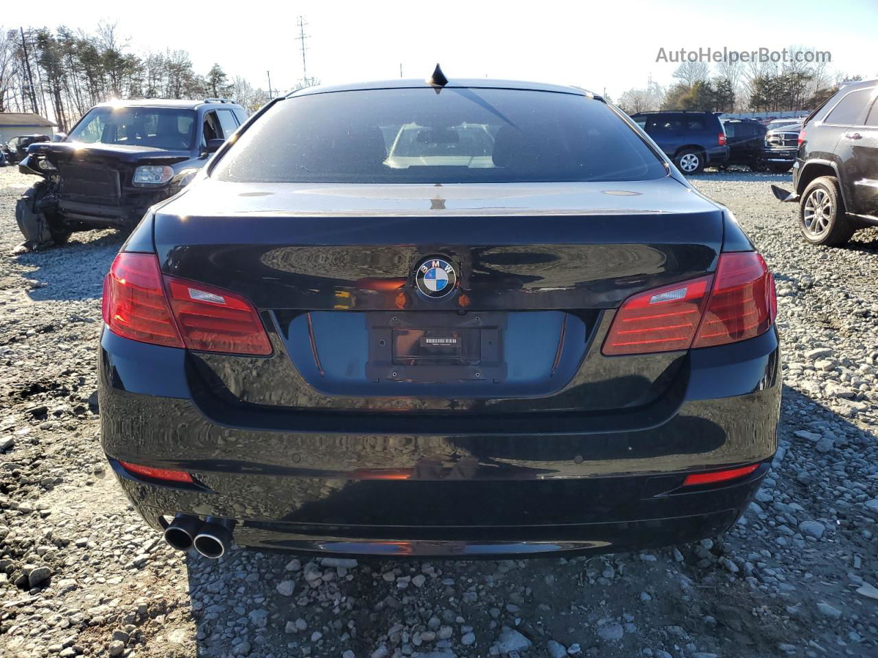 2016 Bmw 528 Xi Black vin: WBA5A7C52GG643905