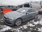 2014 Bmw 528i Xdrive Silver vin: WBA5A7C53ED612127