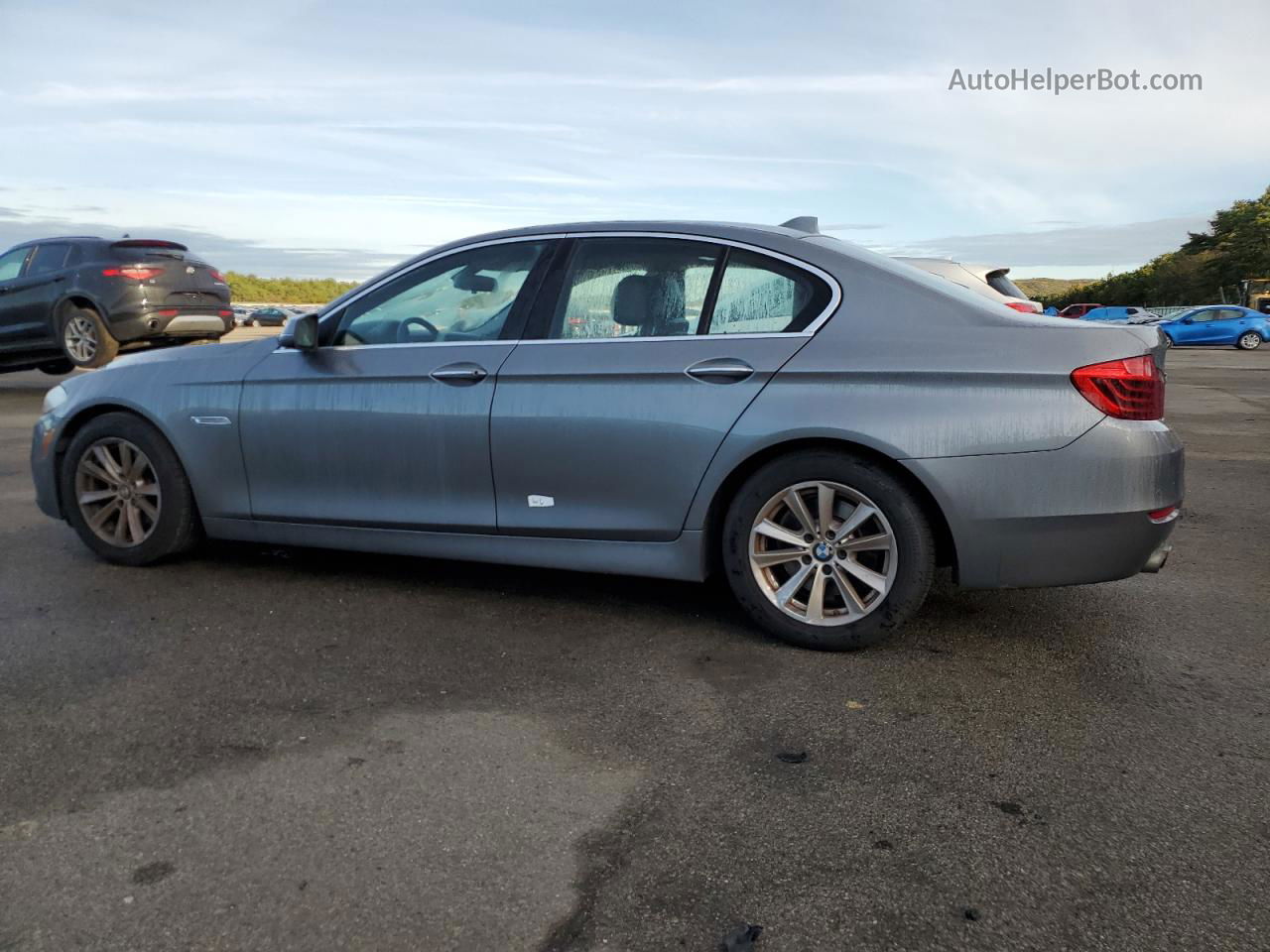 2014 Bmw 528 Xi Gray vin: WBA5A7C53ED619675