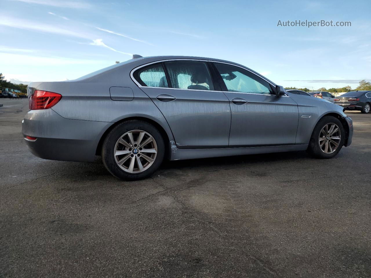 2014 Bmw 528 Xi Gray vin: WBA5A7C53ED619675