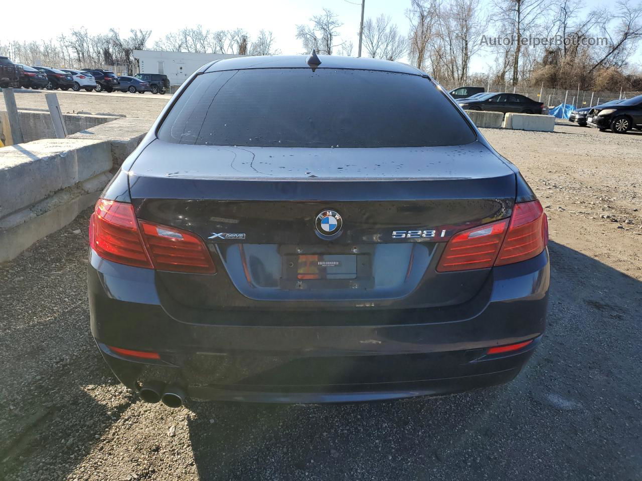 2016 Bmw 528 Xi Blue vin: WBA5A7C53GG144885