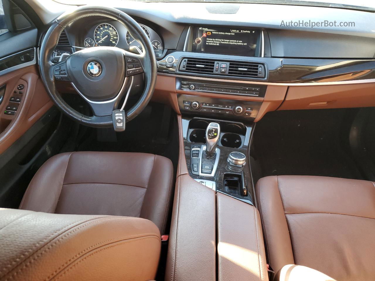 2016 Bmw 528 Xi Синий vin: WBA5A7C53GG144885