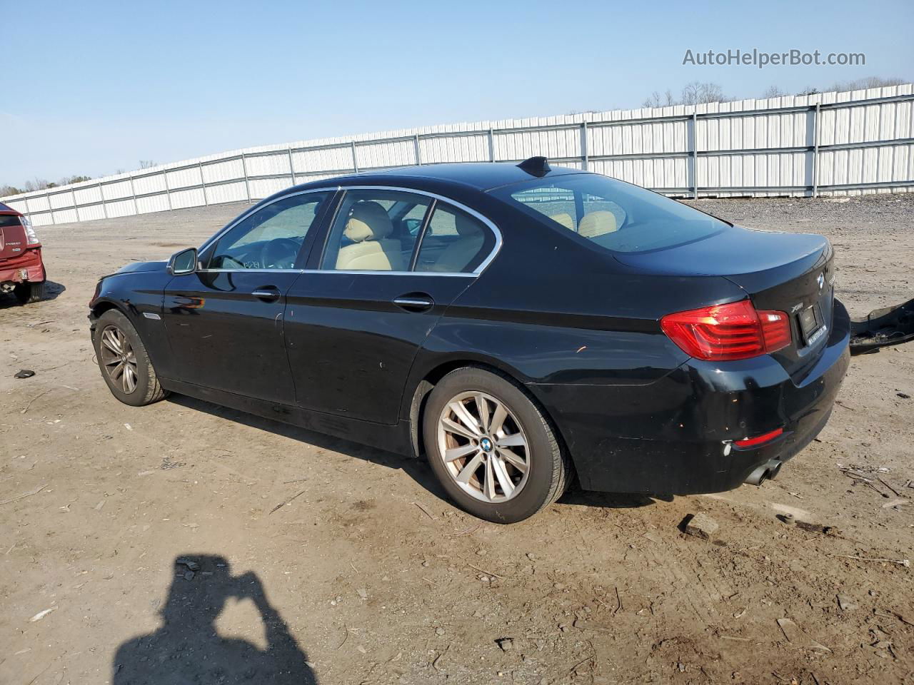 2016 Bmw 528 Xi Черный vin: WBA5A7C53GG146944